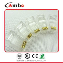 High quality UTP/FTP Gold plating 3u,6u,15u,50u network cable /lan cable db9 to rj45